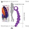 Dilatador anal con texturra suave y anillo extractor